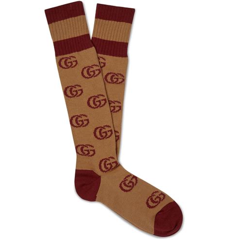 womens black gucci socks|brown Gucci socks on feet.